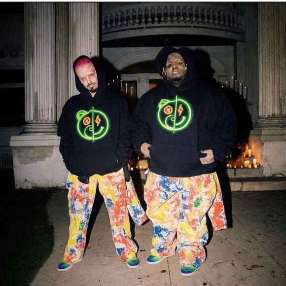 J Balvin X SECH La Luz Pullover Hoodie Women Small Black Music Merch Rare - Picture 7 of 7